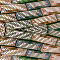 Seamless horizontal strip wallpaper pattern — Glitch by wallpaper⁶