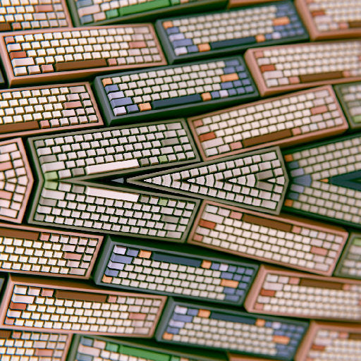 Seamless horizontal strip wallpaper pattern — Glitch by wallpaper⁶