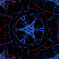 AI Art Hexagon wallpaper pattern