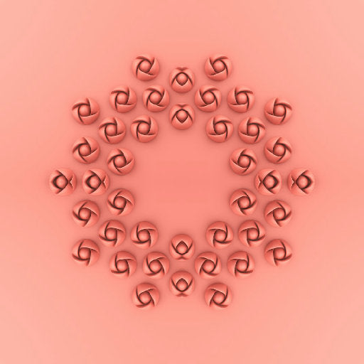 Seamless mirror wallpaper pattern — Geometry by wallpaper⁶