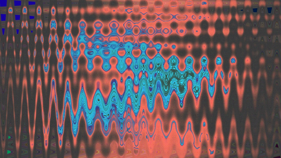 Seamless kaleidoscope wallpaper pattern — Glitch by wallpaper⁶ — base photo: Liquid Cooled | Blender