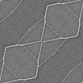Close-up view of an organic structure pattern with intricate vein-like details in a diamond repeat, suitable for wallpaper.