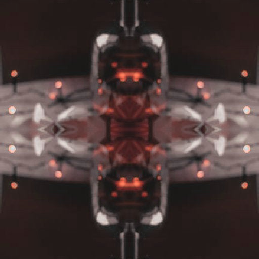 Seamless mirror wallpaper pattern — Origami by wallpaper⁶