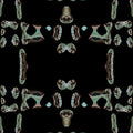 Seamless mirror wallpaper pattern — Medicine by wallpaper⁶
