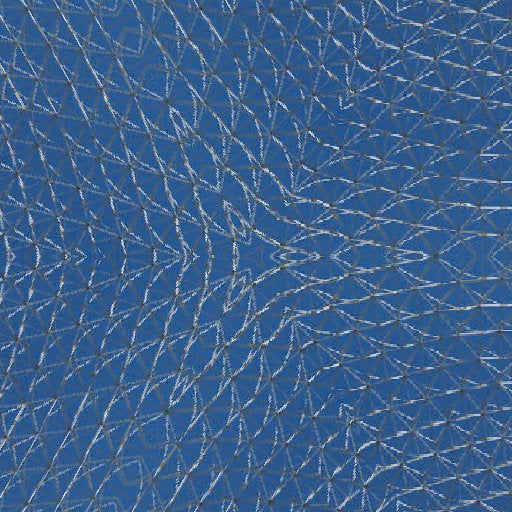 AI Art Hexagon wallpaper pattern