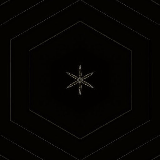 3D Kaleidoscope wallpaper pattern