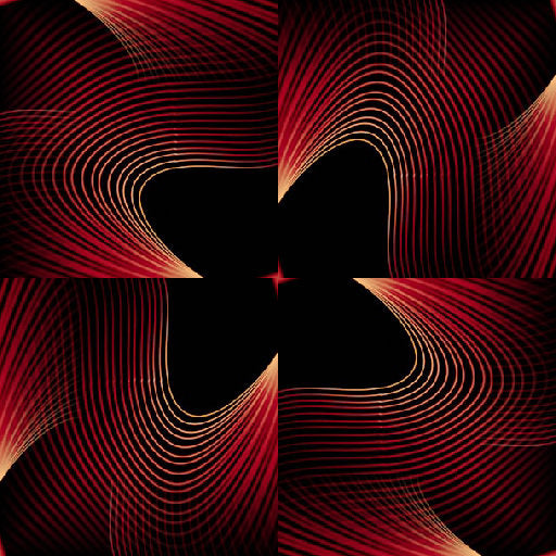 3D Rotation wallpaper pattern