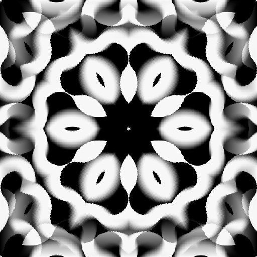 wallpaper⁶ — seamless kaleidoscope pattern from opart