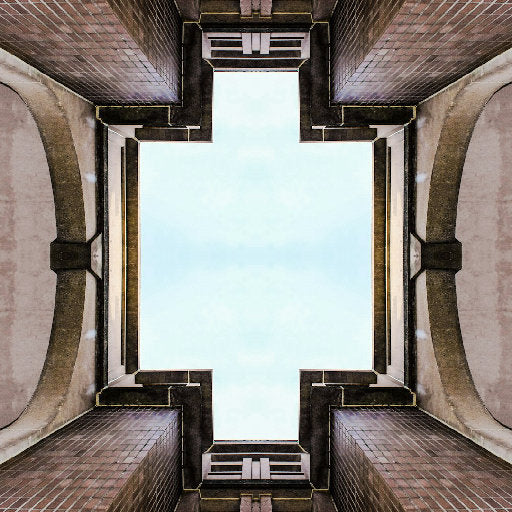 wallpaper⁶ — seamless mirror4 pattern from bauhaus
