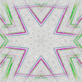 Seamless kaleidoscope wallpaper pattern — Glitch by wallpaper⁶