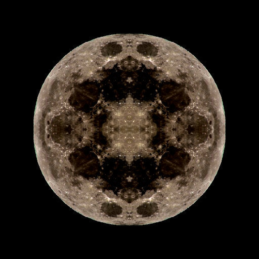 Seamless mirror wallpaper pattern — Astronomy by wallpaper⁶