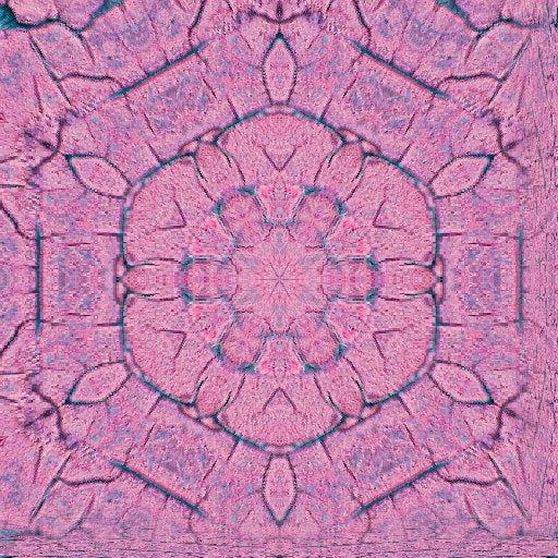 wallpaper⁶ — seamless kaleidoscope pattern from opart