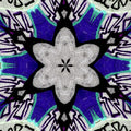 Seamless hex wallpaper pattern — Calligraphy by wallpaper⁶