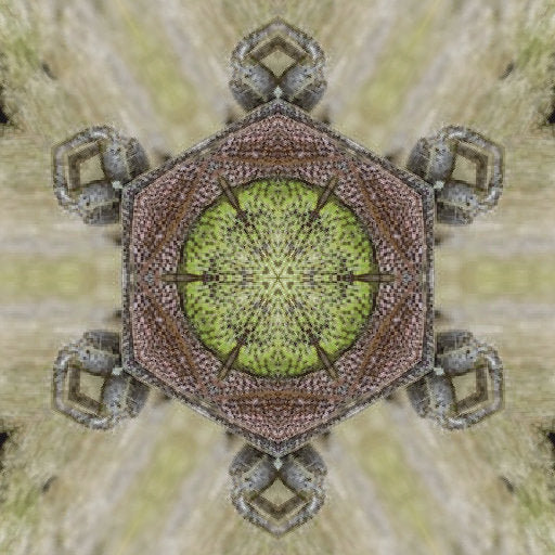 Seamless kaleidoscope wallpaper pattern — Biochemistry by wallpaper⁶