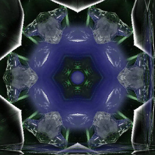 3D Kaleidoscope wallpaper pattern