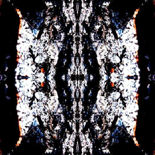 Seamless mirror wallpaper pattern — Biochemistry by wallpaper⁶