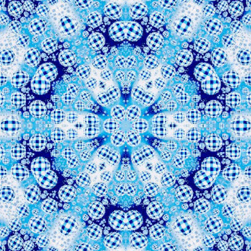 Seamless kaleidoscope wallpaper pattern — Biochemistry by wallpaper⁶