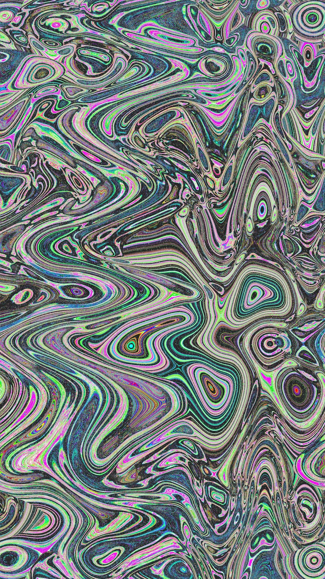Data Mirror wallpaper pattern — base photo: Phantom | iPhone Wallpaper | Blender 3D