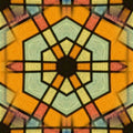 Seamless kaleidoscope wallpaper pattern — Stained Glass by wallpaper⁶