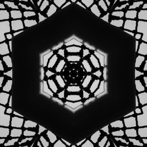 Seamless kaleidoscope wallpaper pattern — Geometry by wallpaper⁶
