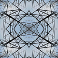 Cryptography Mirror wallpaper pattern