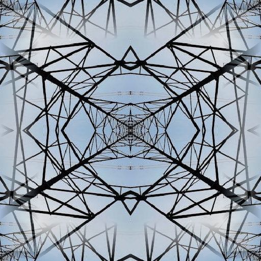 Cryptography Mirror wallpaper pattern