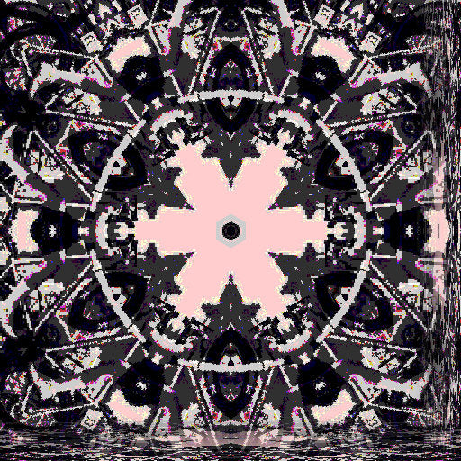 Seamless kaleidoscope wallpaper pattern — Biochemistry by wallpaper⁶