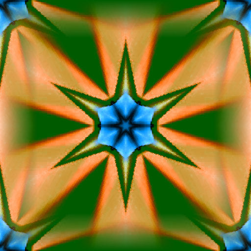 Seamless kaleidoscope wallpaper pattern — Origami by wallpaper⁶