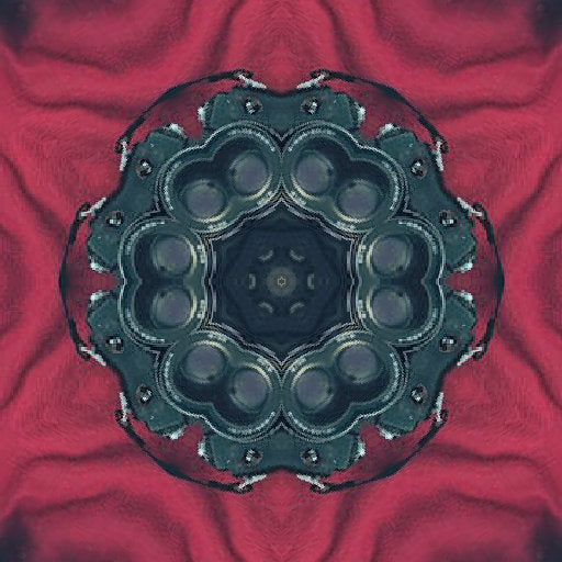 Cryptography Kaleidoscope wallpaper pattern