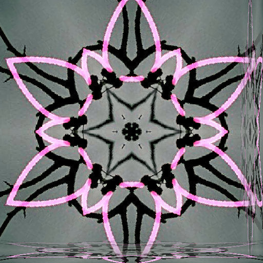 Seamless kaleidoscope wallpaper pattern — Origami by wallpaper⁶