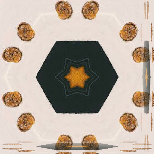 Seamless kaleidoscope wallpaper pattern — Calligraphy by wallpaper⁶