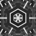 wallpaper⁶ — seamless kaleidoscope pattern from opart