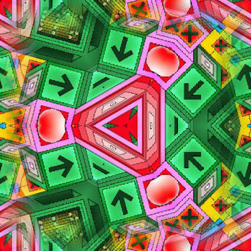 A dark, intricate hexagonal pattern of glowing blue and white digital circuitry lines and geometric nodes in Hex symmetry.
