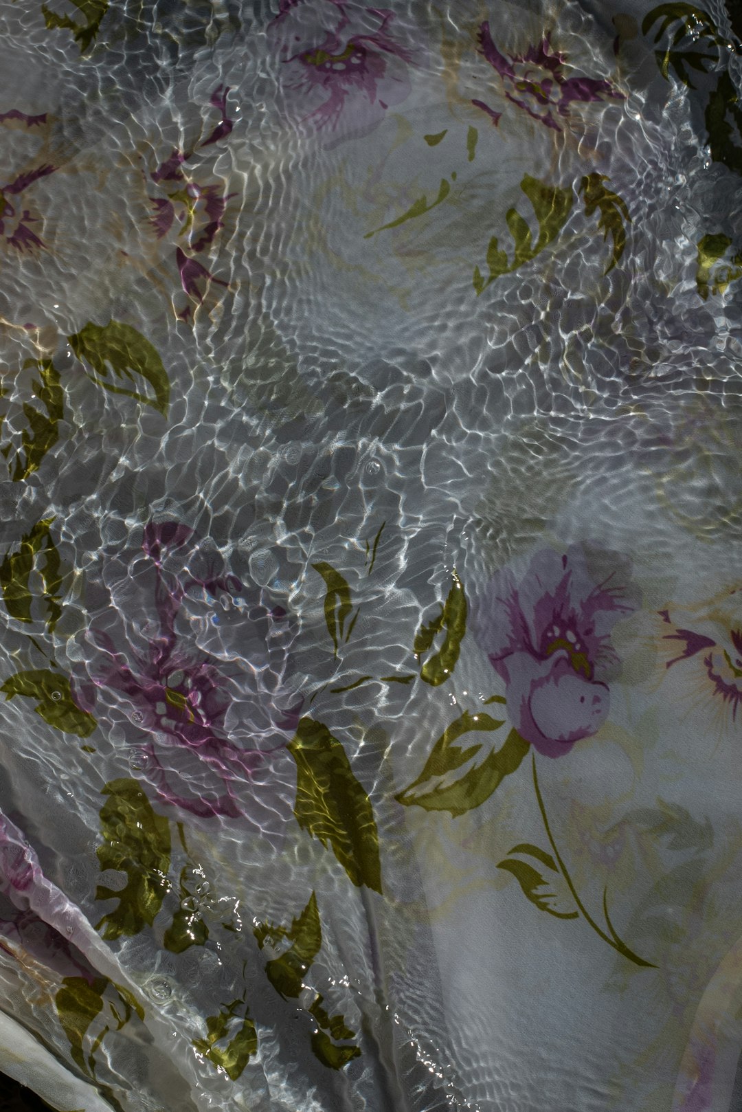 Seamless hex wallpaper pattern — Stained Glass by wallpaper⁶ — base photo: a close up of a fabric with flowers on it
