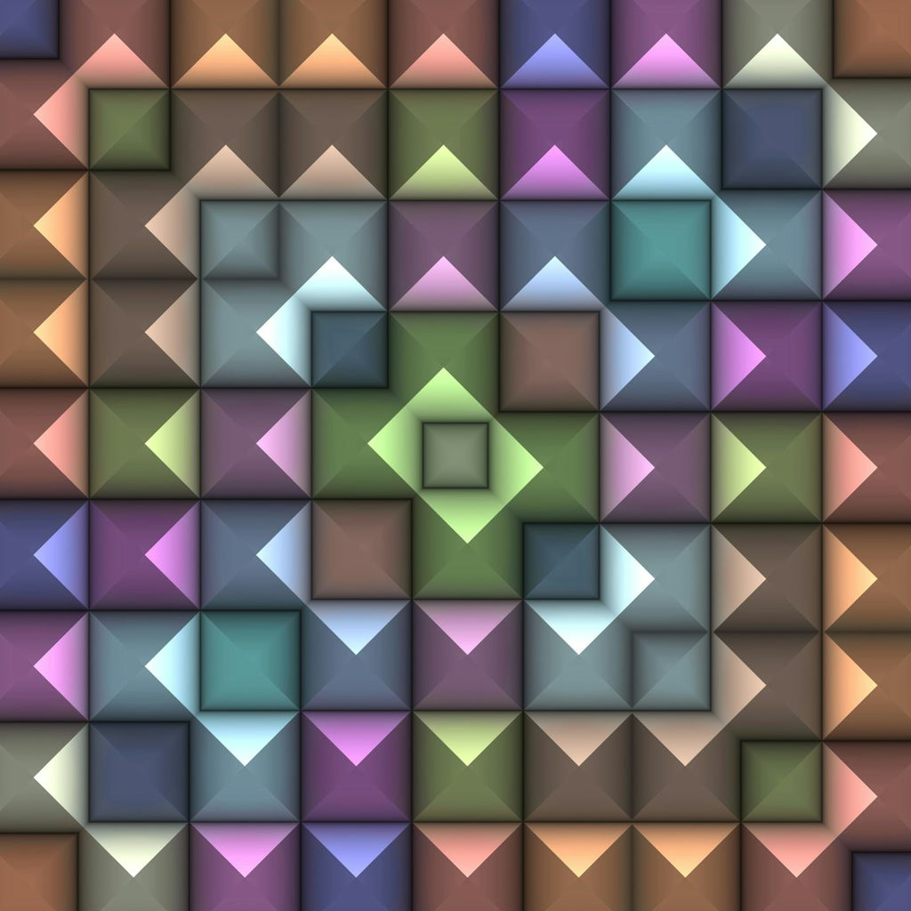 AI Art Diamond wallpaper pattern — base photo: a colorful abstract background with squares and rectangles