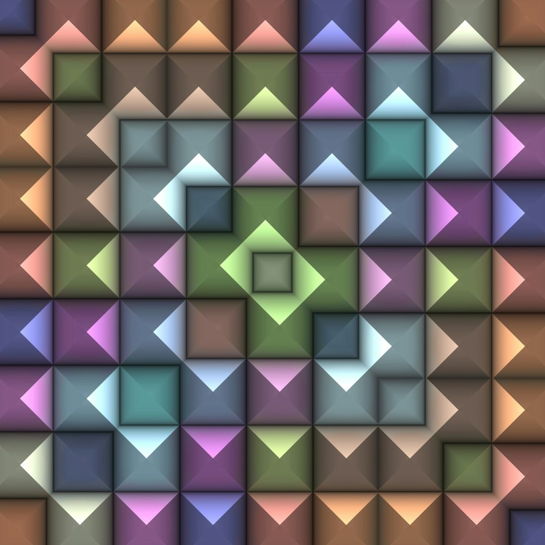 AI Art Diamond wallpaper pattern — base photo: a colorful abstract background with squares and rectangles