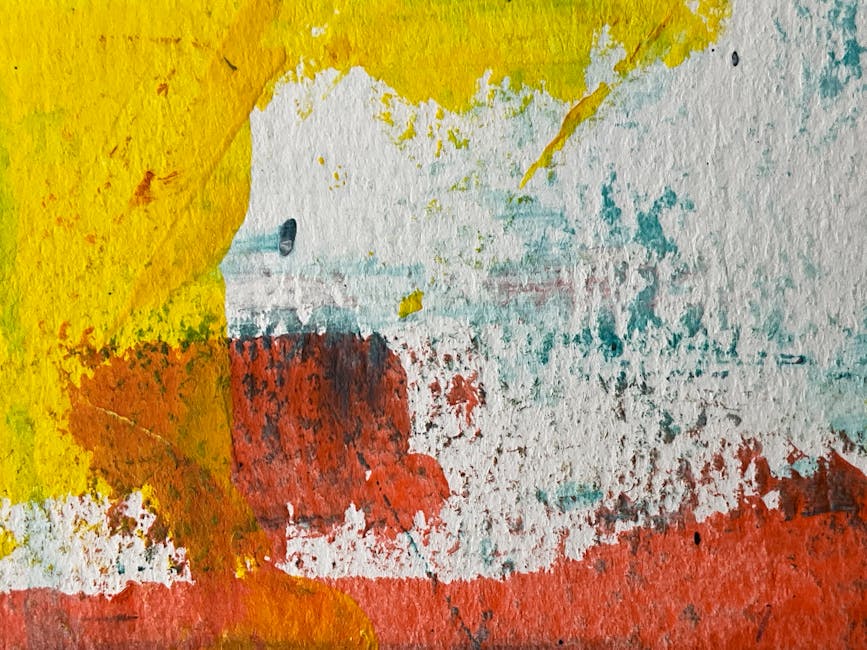 Portraits Kaleidoscope wallpaper pattern — base photo: Colorful abstract texture with vibrant paint strokes on a textured surface.