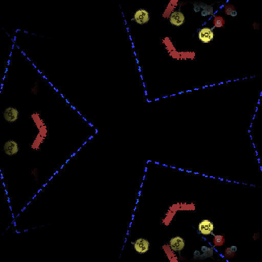 Seamless hex wallpaper pattern — Biochemistry by wallpaper⁶