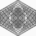 wallpaper⁶ — seamless mirror4 pattern from bauhaus