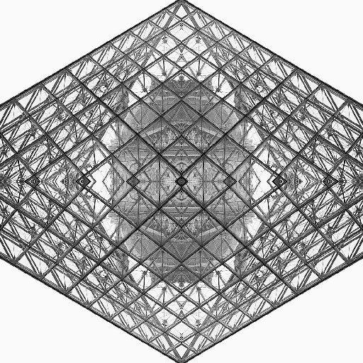 wallpaper⁶ — seamless mirror4 pattern from bauhaus
