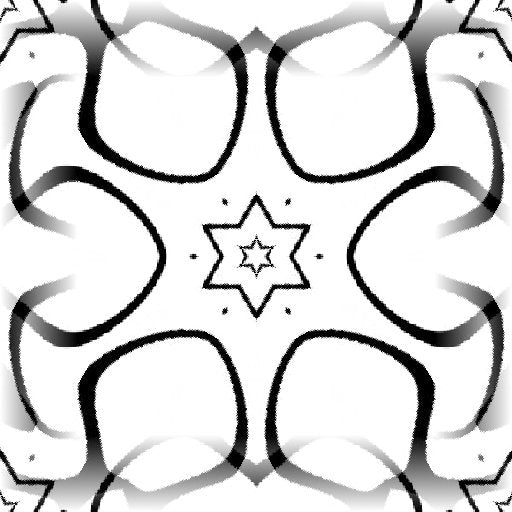 Seamless kaleidoscope wallpaper pattern — Biochemistry by wallpaper⁶