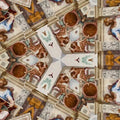 Portraits Hexagon wallpaper pattern