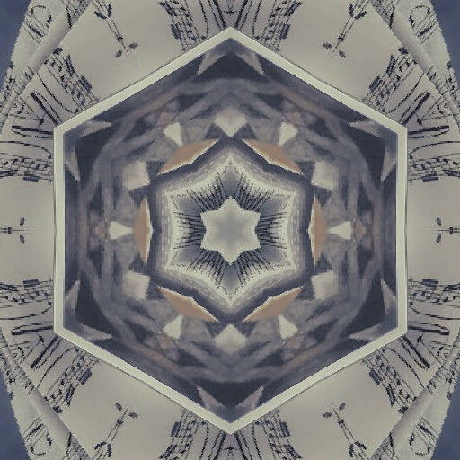 Seamless kaleidoscope wallpaper pattern — Origami by wallpaper⁶