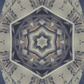 Seamless kaleidoscope wallpaper pattern — Origami by wallpaper⁶