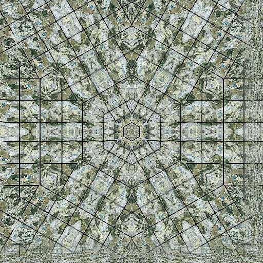 Seamless kaleidoscope wallpaper pattern — Stained Glass by wallpaper⁶