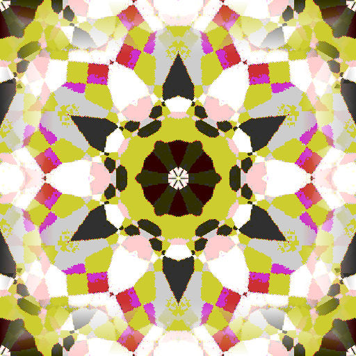 Seamless kaleidoscope wallpaper pattern — Origami by wallpaper⁶