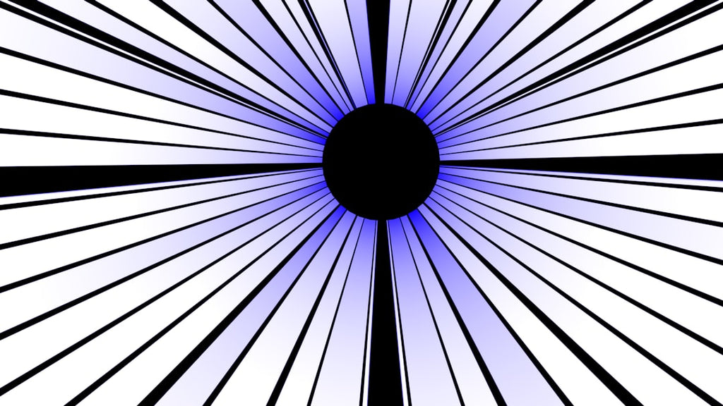 Seamless kaleidoscope wallpaper pattern — Cosmology by wallpaper⁶ — base photo: Rising Sun | Blender 3D