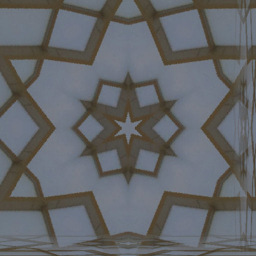 Seamless kaleidoscope wallpaper pattern — Stained Glass by wallpaper⁶