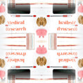 Seamless mirror wallpaper pattern — Medicine by wallpaper⁶