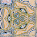 AI Art Hexagon wallpaper pattern